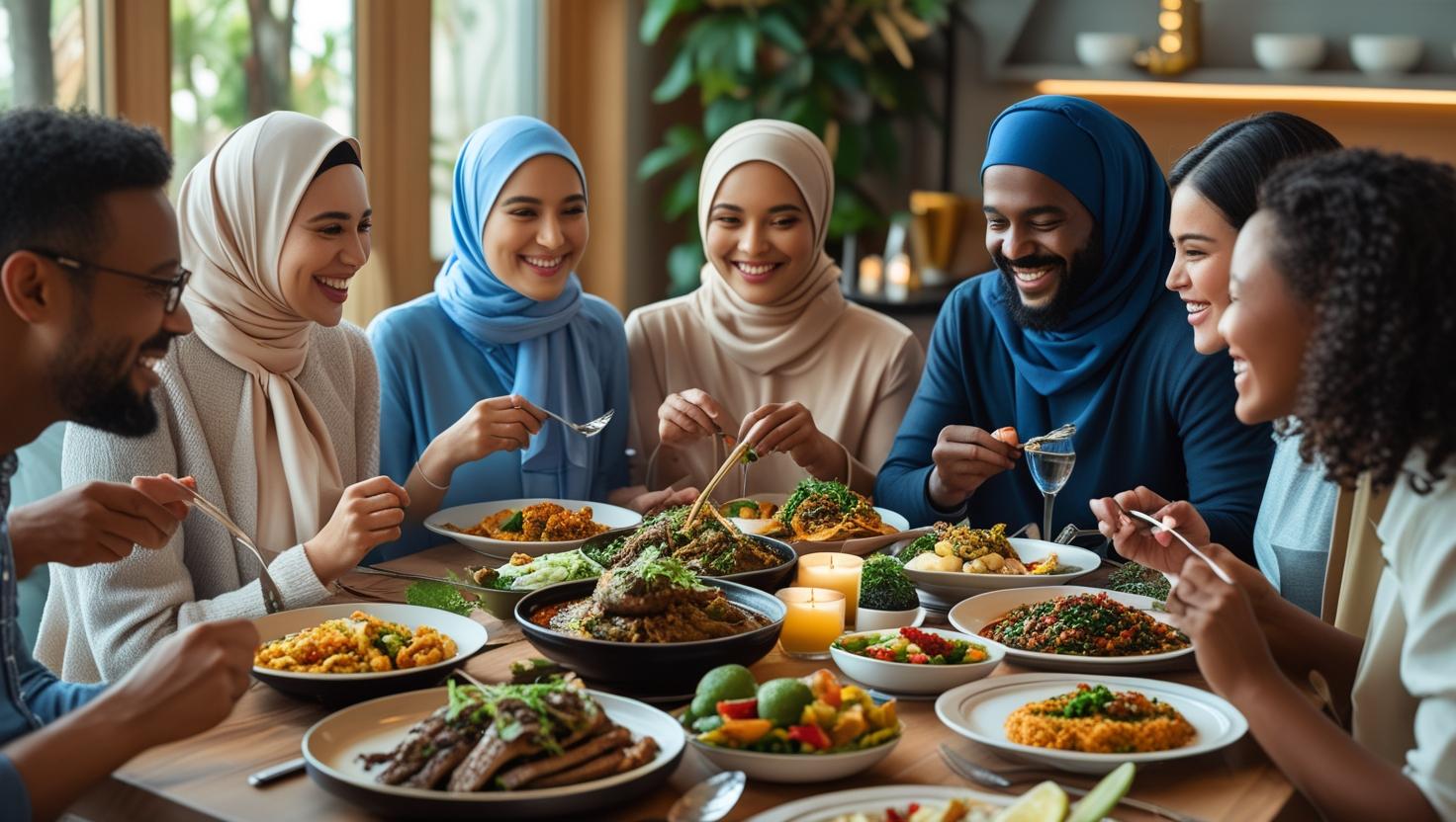 Diverse friends
